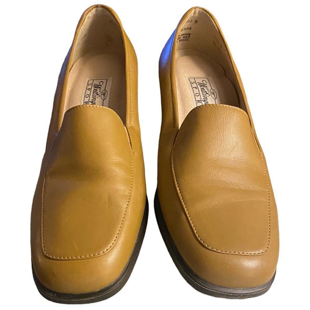 WORTHINGTON "Sport" Women's Loafer, 7.5, Buttercream color, Leather